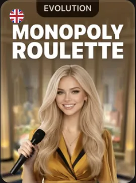 Monopoly Roulette, roleta ao vivo com bônus de tabuleiro
